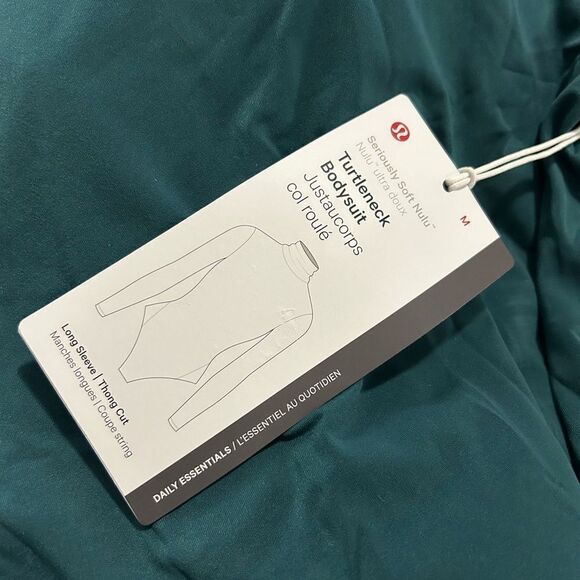 Lululemon Wundermost Ultra-Soft Nulu Turtleneck Bodysuit
Storm Teal - Picture 8 of 15